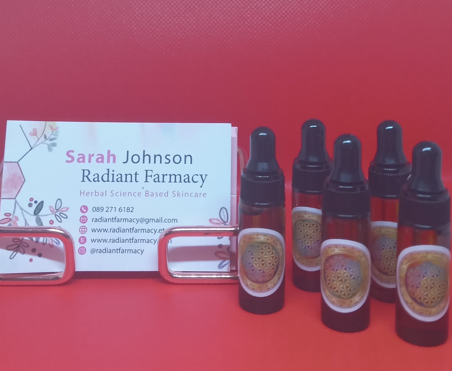 Elixir facial de rosas
